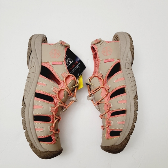 KHOMBU Athletic Sandal in Taupe Coral - Picture 11 of 12